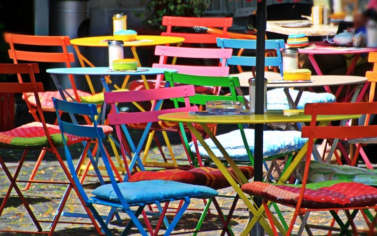 Terrasse de café